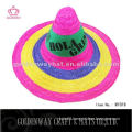 wholesale Newest adult party promotional mexican sombrero straw hat